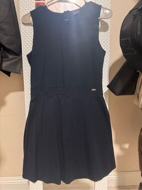 Dark blue women dress